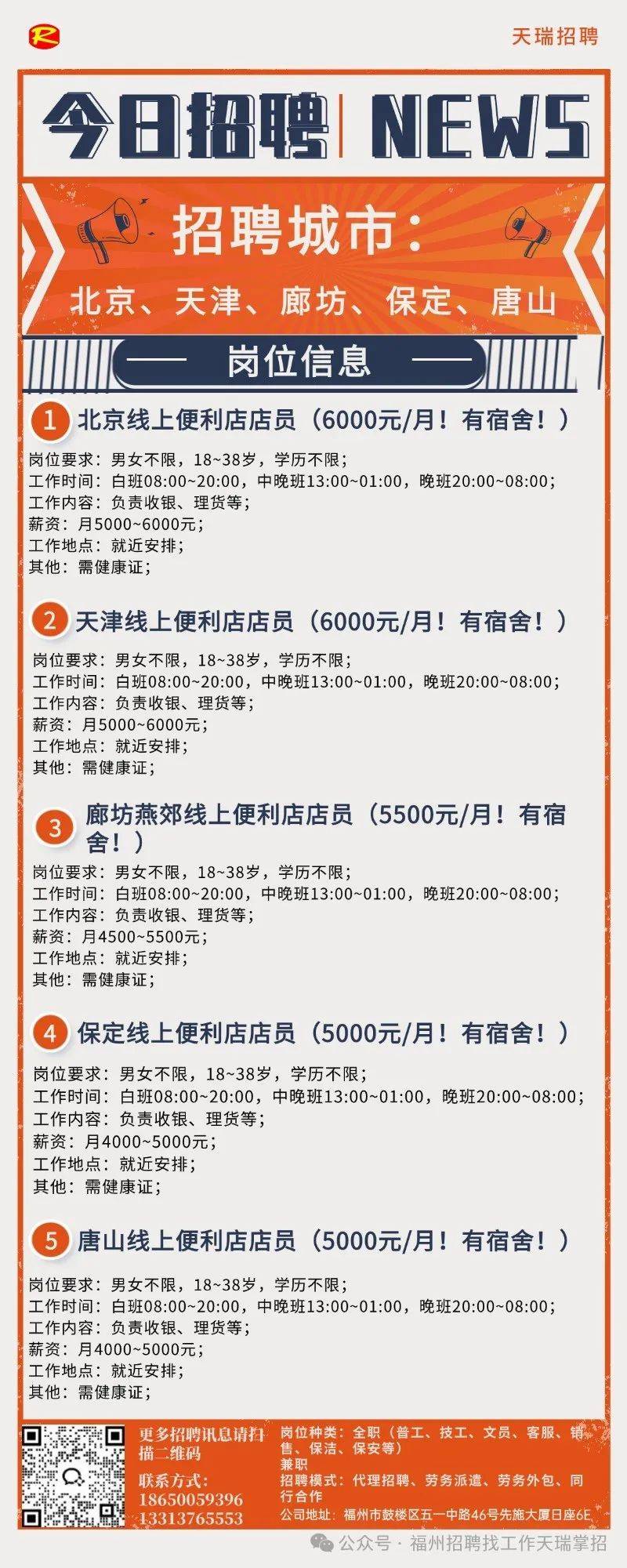 唐山市招聘网最新招聘信息